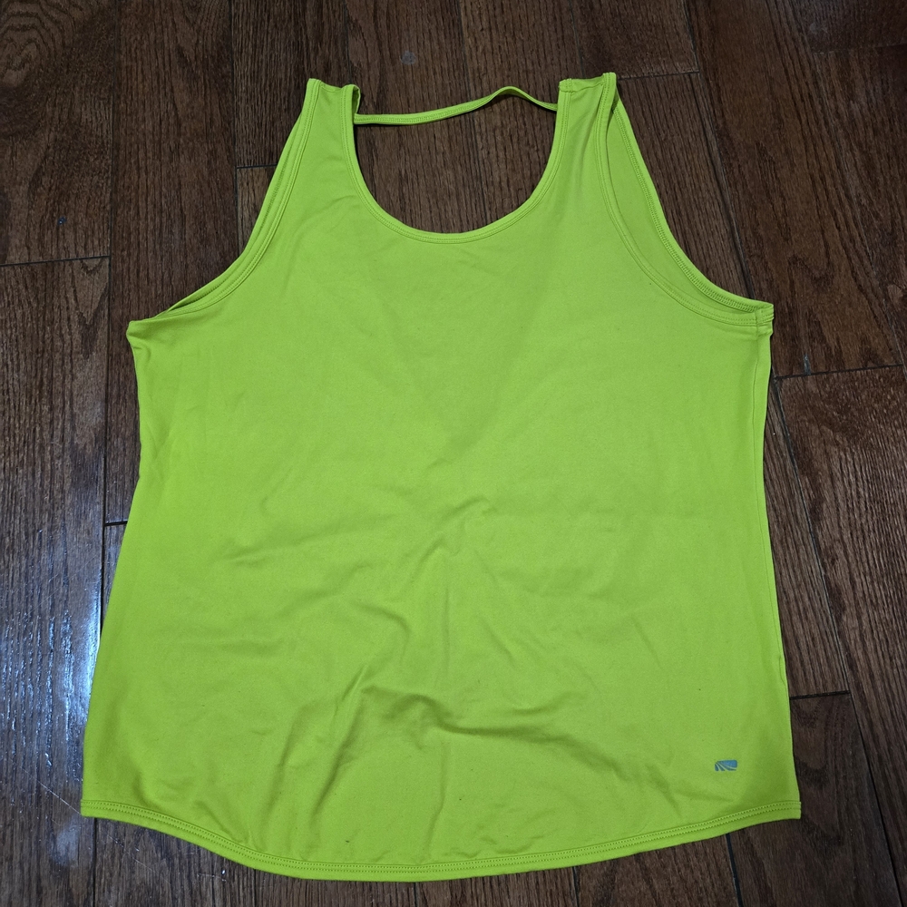 Marika Neon Yellow Tank Top
